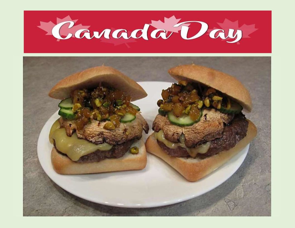 Beef Burgers with Apricot/ Pistachio Chutney